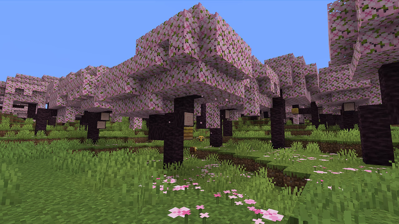 У Minecraft з оновленням 1.20 додадуть новий біом - Cherry Blossom (Вишневого цвіту)