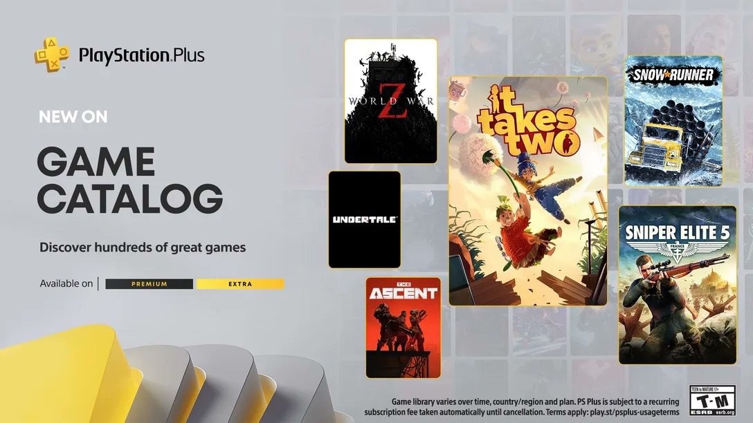 Безкоштовні ігри PS Plus Extra, Deluxe (Premium) липень 2023