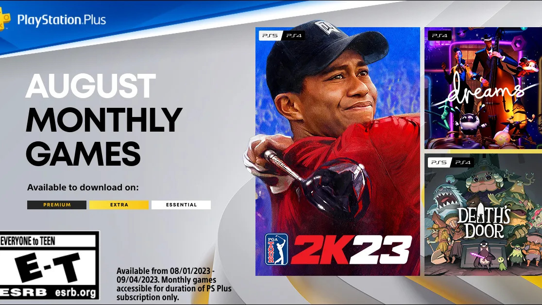 Безкоштовні ігри PlayStation Plus серпень 2023