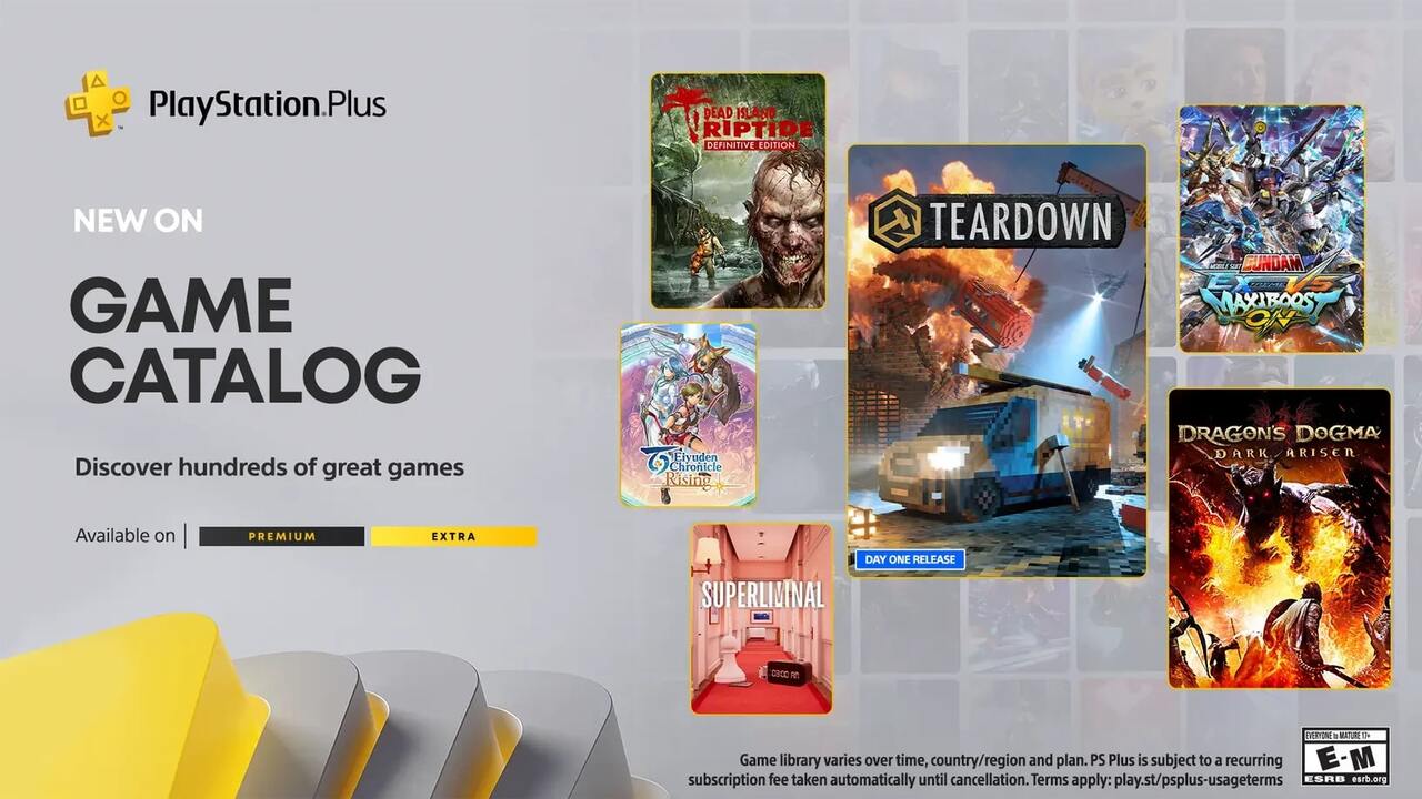Безкоштовні ігри PS Plus Extra, Deluxe (Premium) листопад 2023