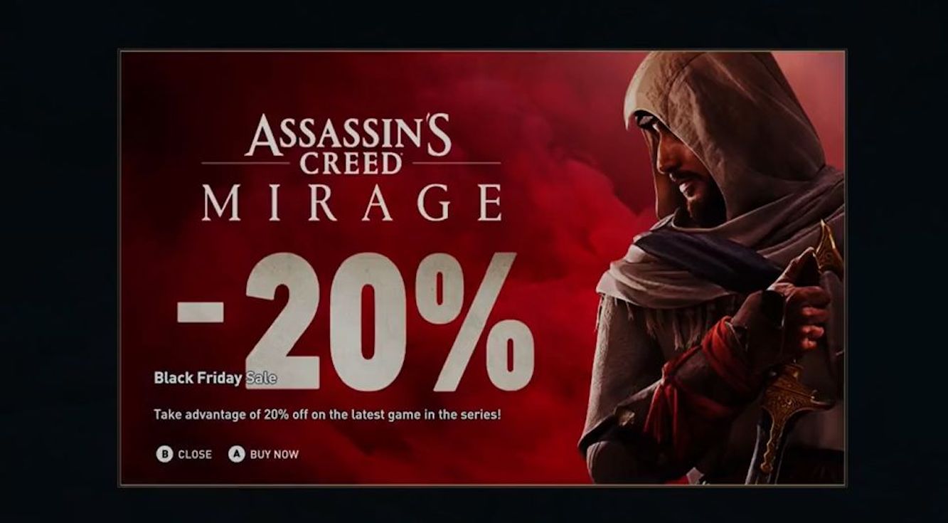 Реклама Assassin’s Creed: Mirage