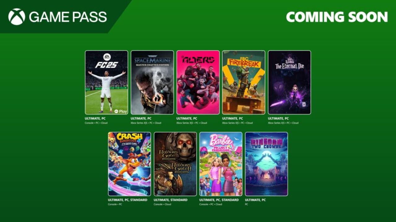 Xbox Game Pass червень 2025