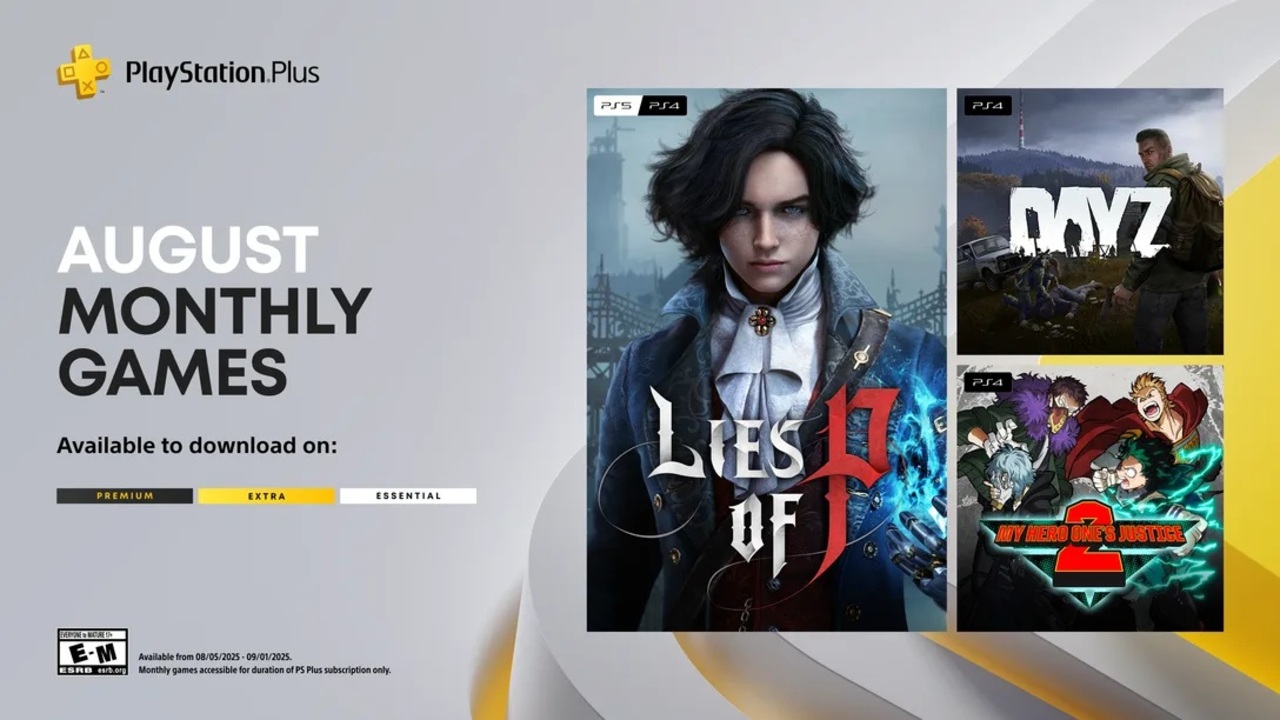 Безкоштовні ігри PS Plus серпень 2025