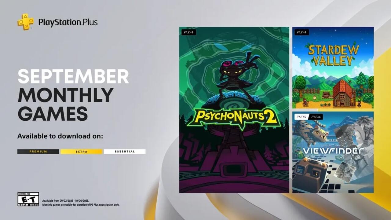Безкоштовні ігри PS Plus вересень 2025