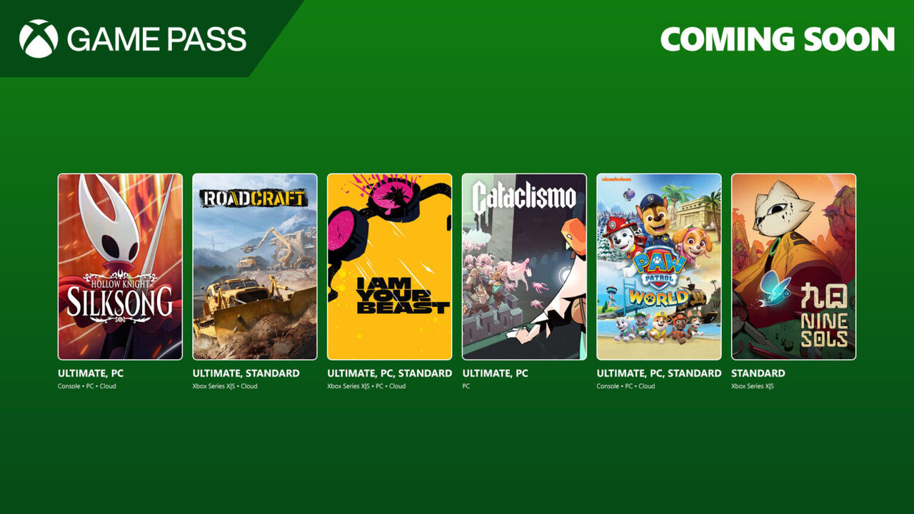 Ігри в Xbox Game Pass вересень 2025