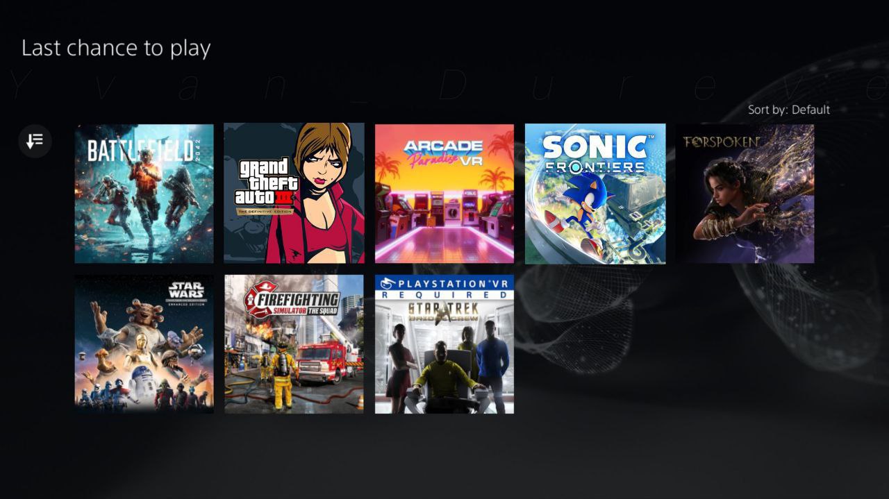 Ігри які видалять з пс плюс грудень 2025