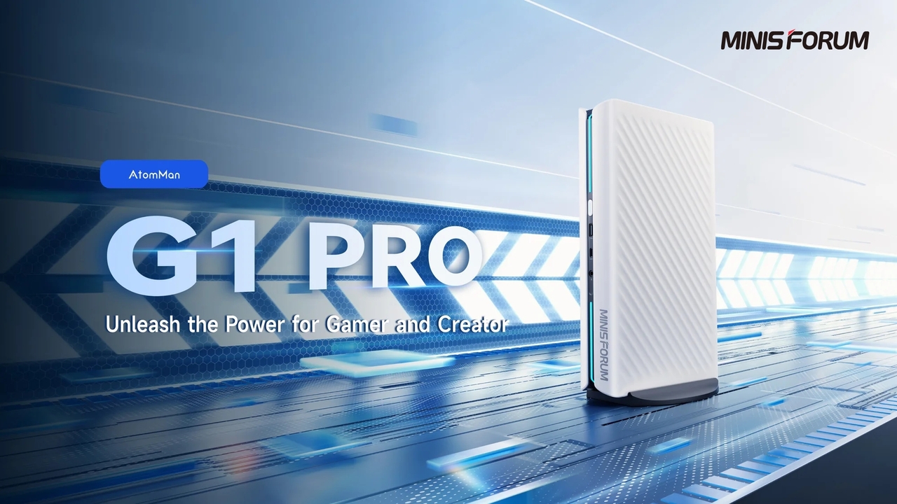 Minisforum представила потужний міні-ПК G1 Pro