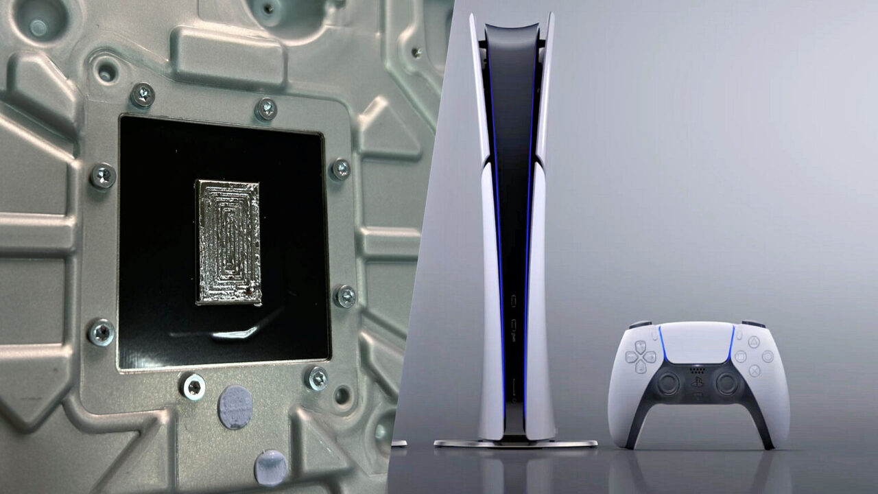 Sony поліпшила спосіб нанесення рідкого металу на процесор PS5