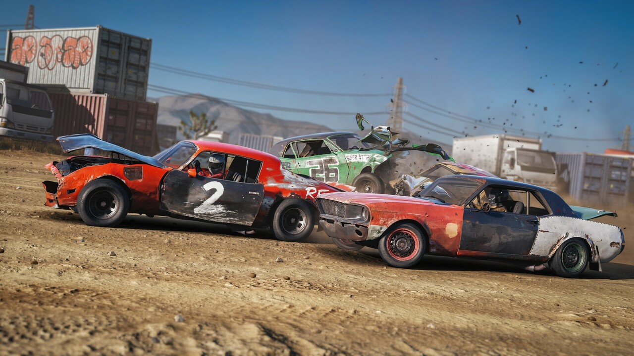 Для Wreckfest 2 вийшло оновлення з новими машинами, режимами гонок та іншим