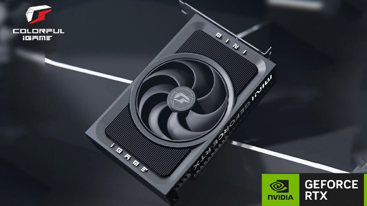 Colorful випустила компактні відеокарти iGame Mini RTX 5070 і RTX 5060 Ti