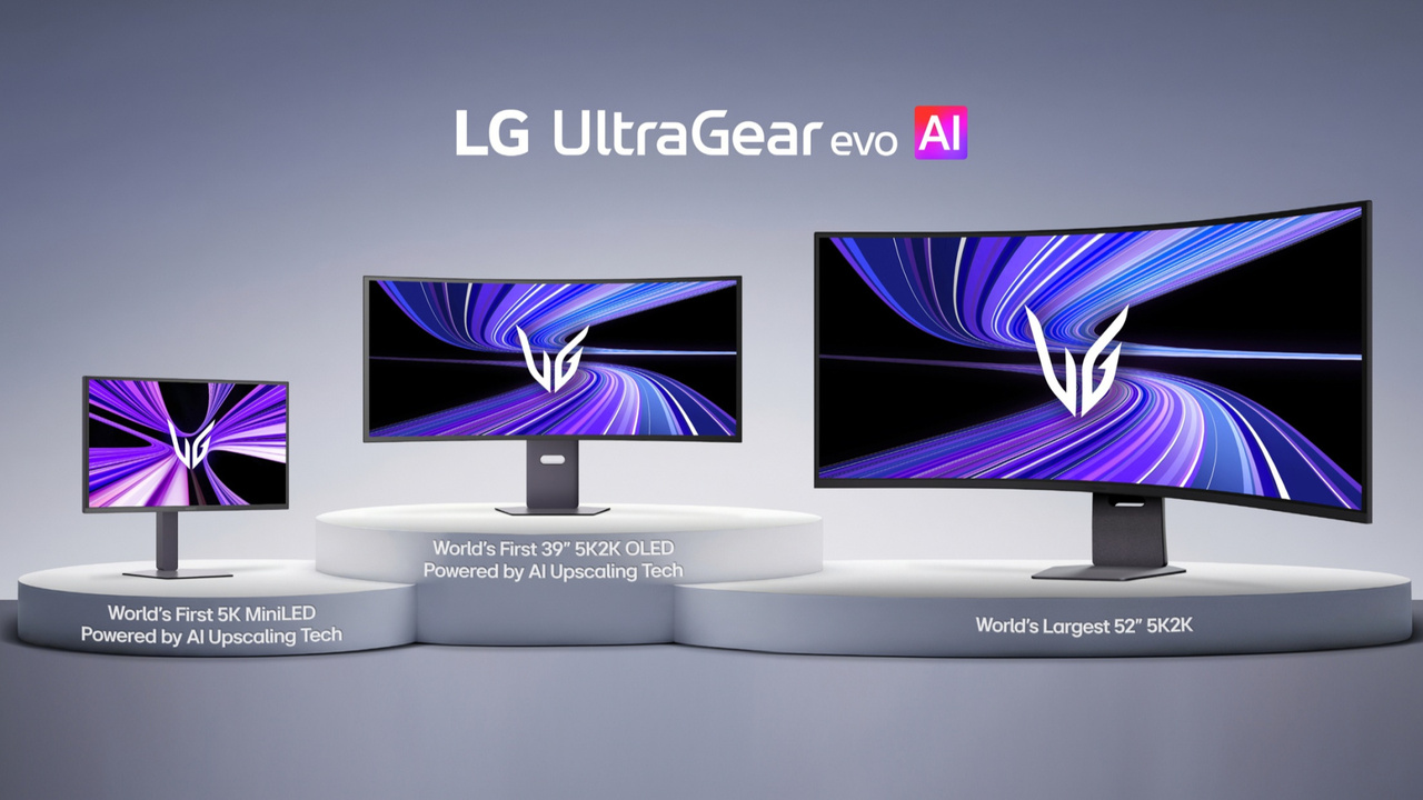 LG анонсувала серію ігрових моніторів UltraGear evo з роздільною здатністю 5K