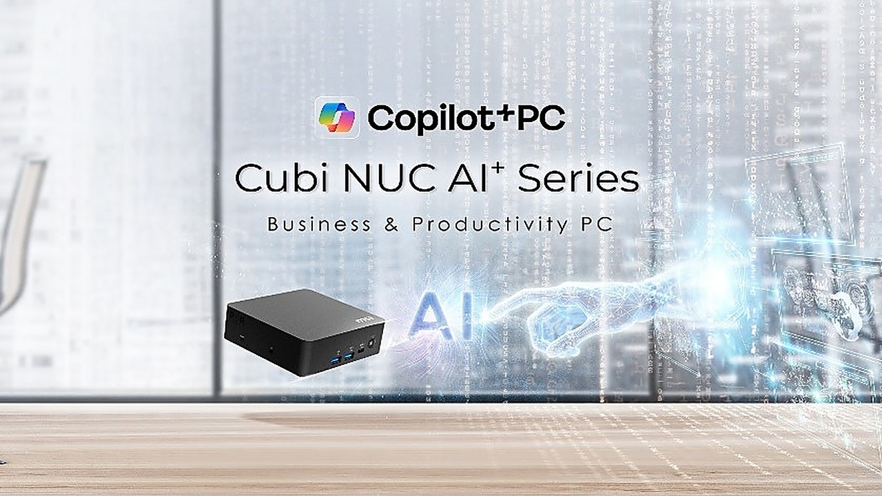 MSI представила компактний міні-ПК Cubi NUC AI+ 3MG