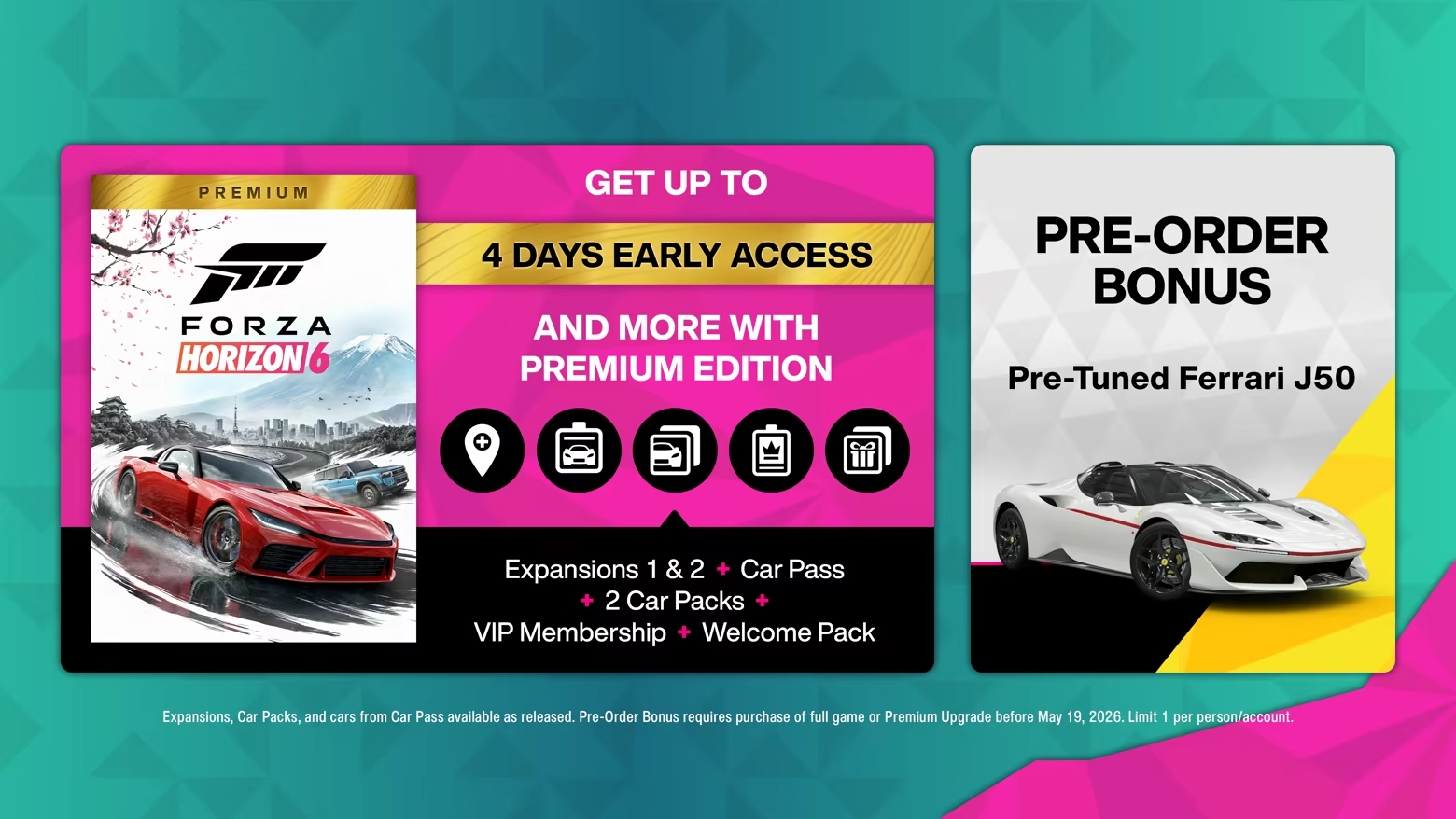 Бонуси за преміум&nbsp;форза 6