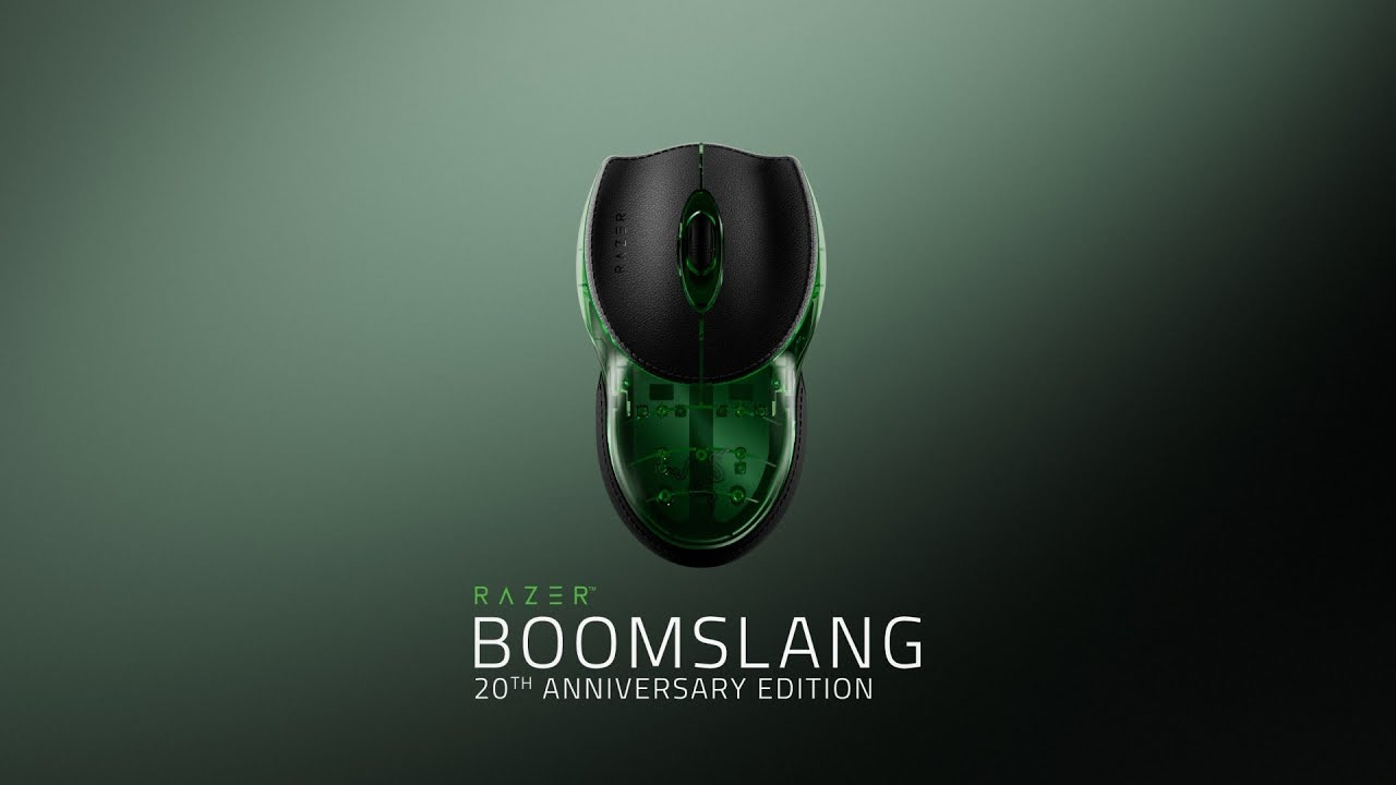 Razer анонсувала випуск лімітованої версії культової ігрової миші Boomslang