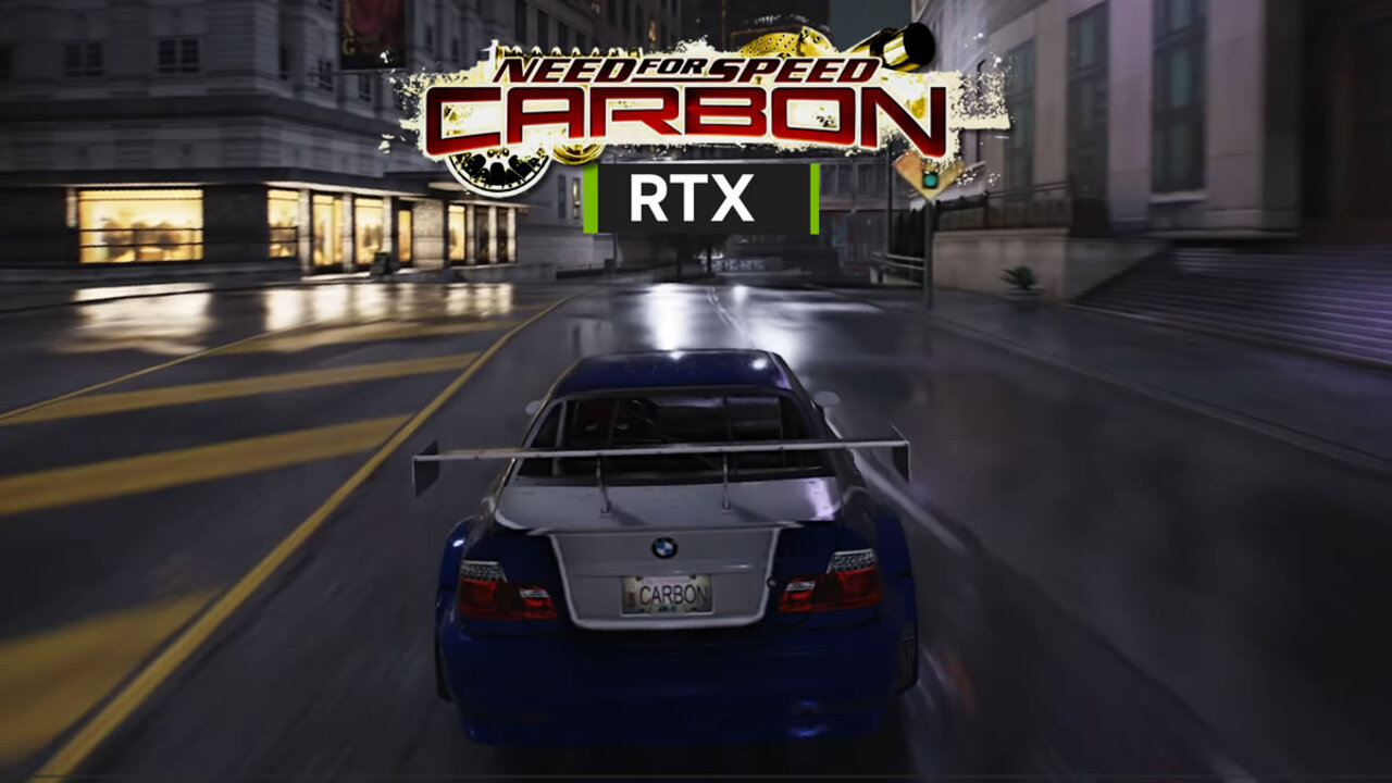 Для Need for Speed: Carbon вийшов мод з трасуванням променів RTX Remix