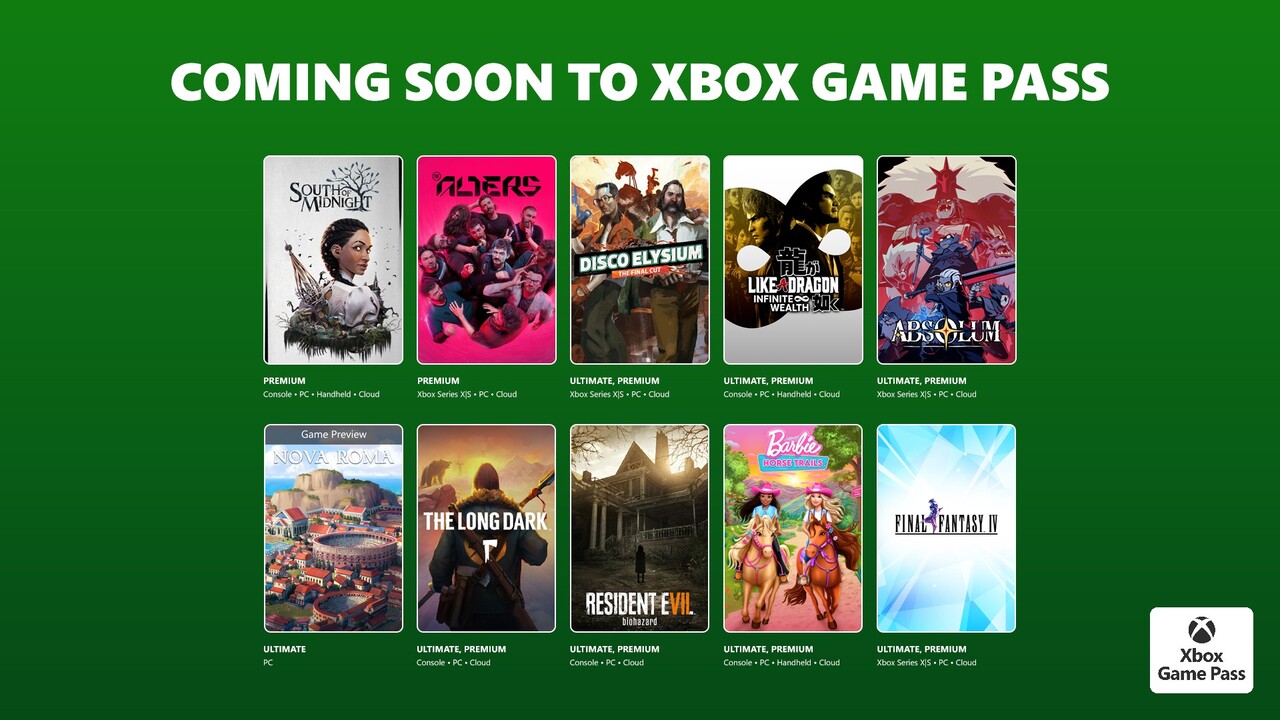Нові ігри в Xbox Game Pass на другу половину березня 2026