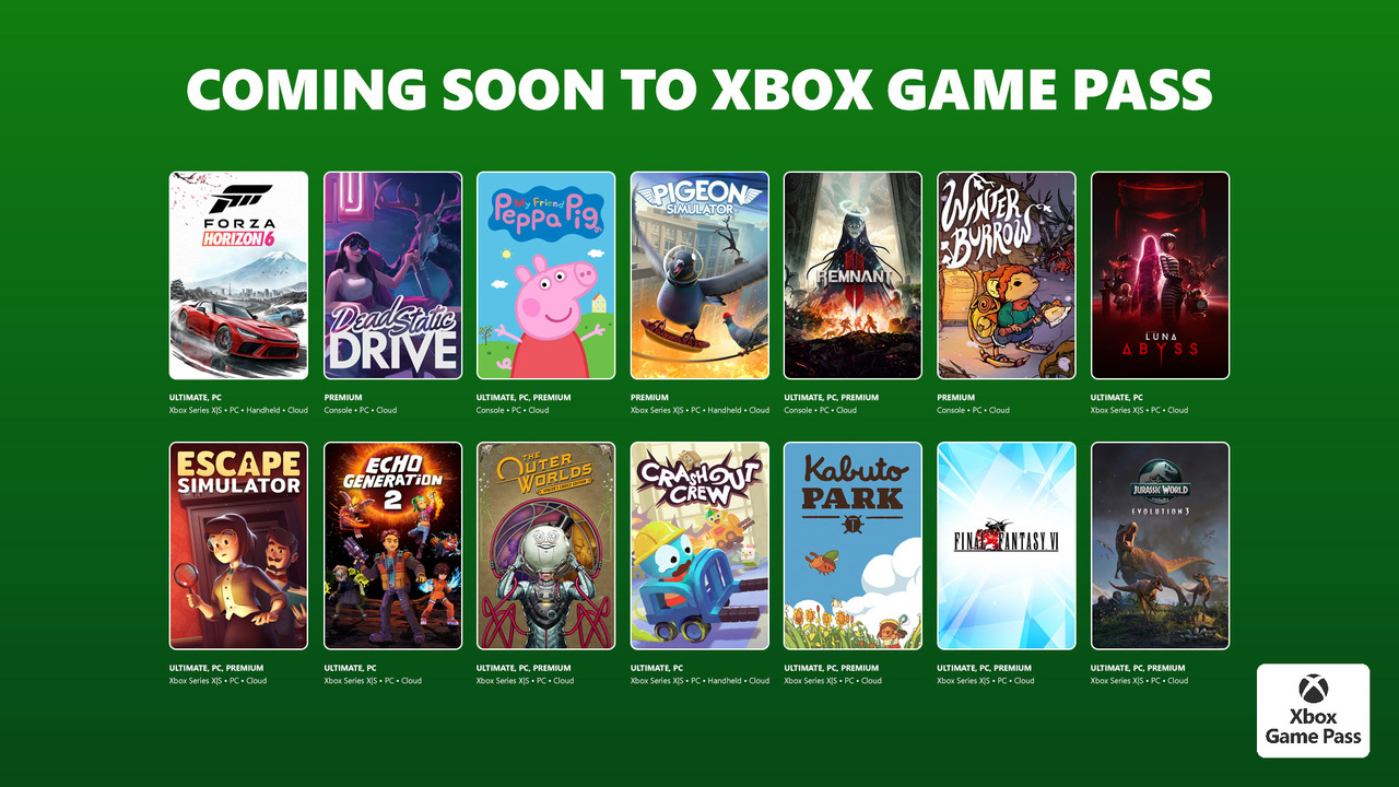 Нові ігри в Xbox Game Pass на другу половину травня 2026