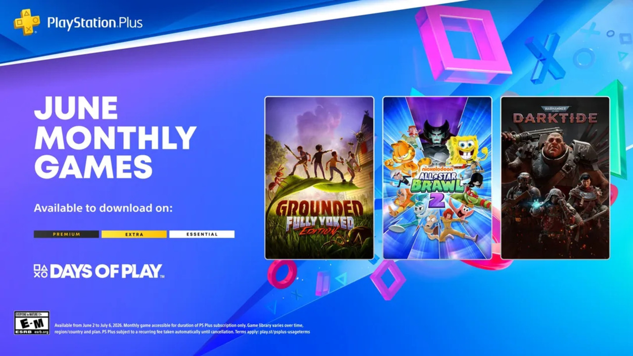 Безкоштовні ігри PS Plus червень 2026