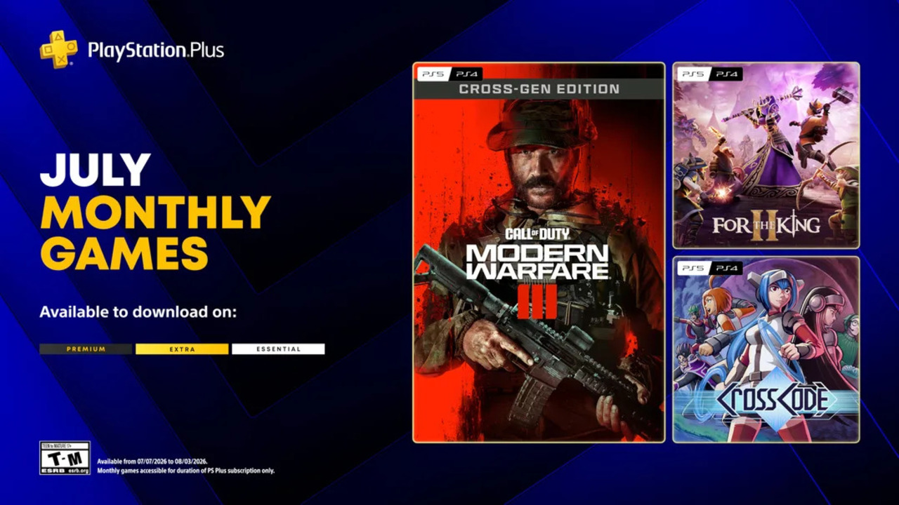 Безкоштовні ігри PS Plus липень 2026