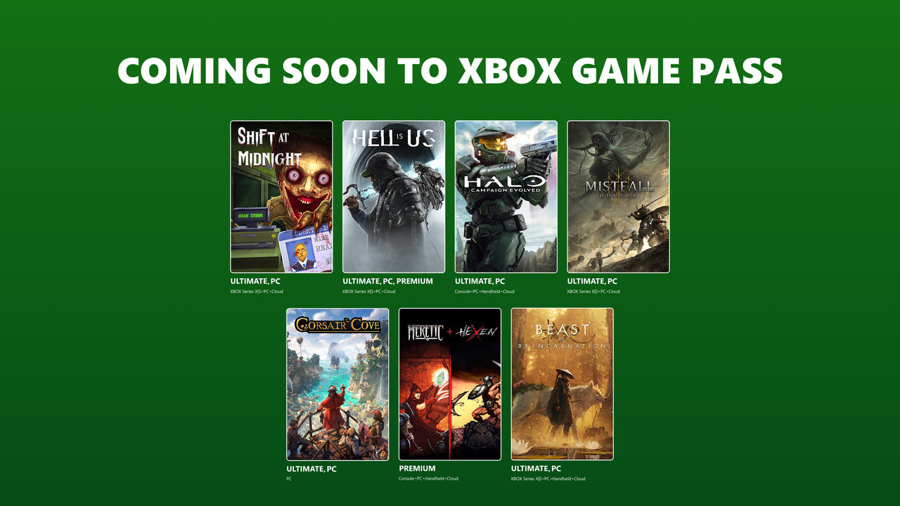 Нові ігри в Xbox Game Pass на другу половину липня 2026