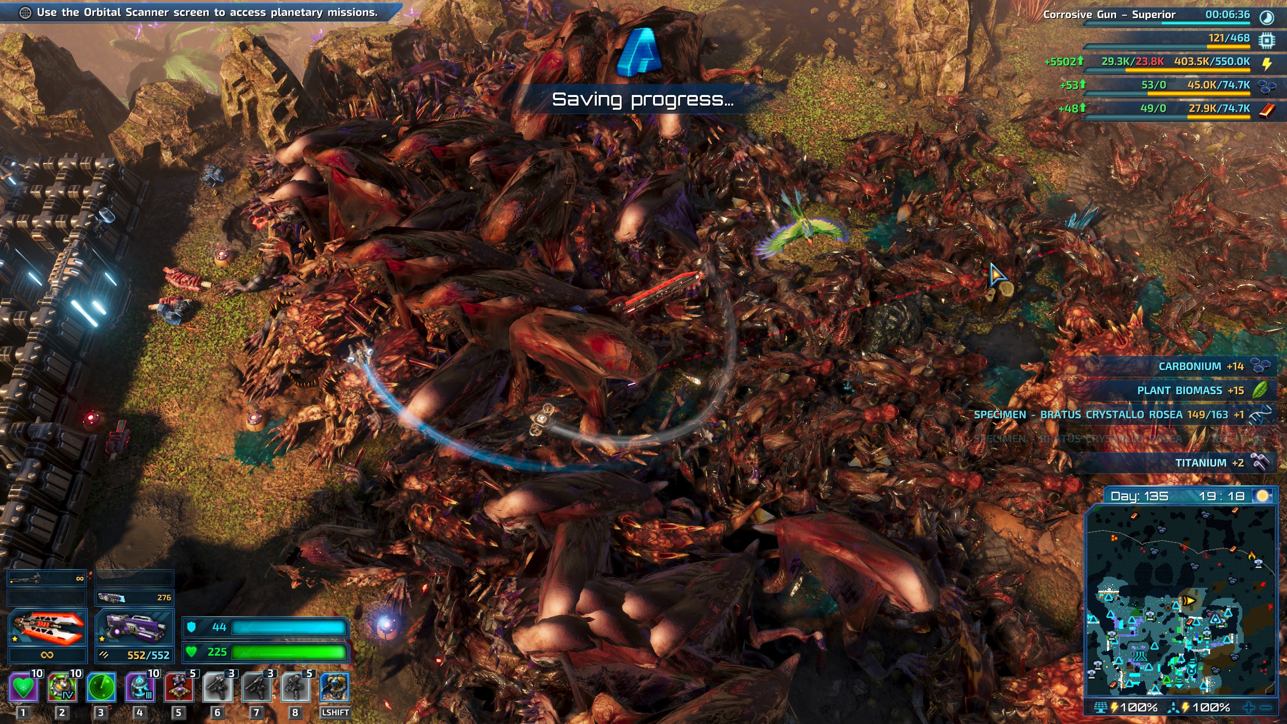 Просто подивіться на цю гору тіл іншопланетян після регулярної, навіть не сильної атаки