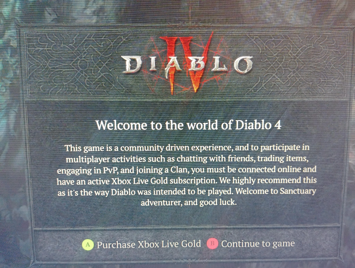 Diablo 4 без підписки на gamepass