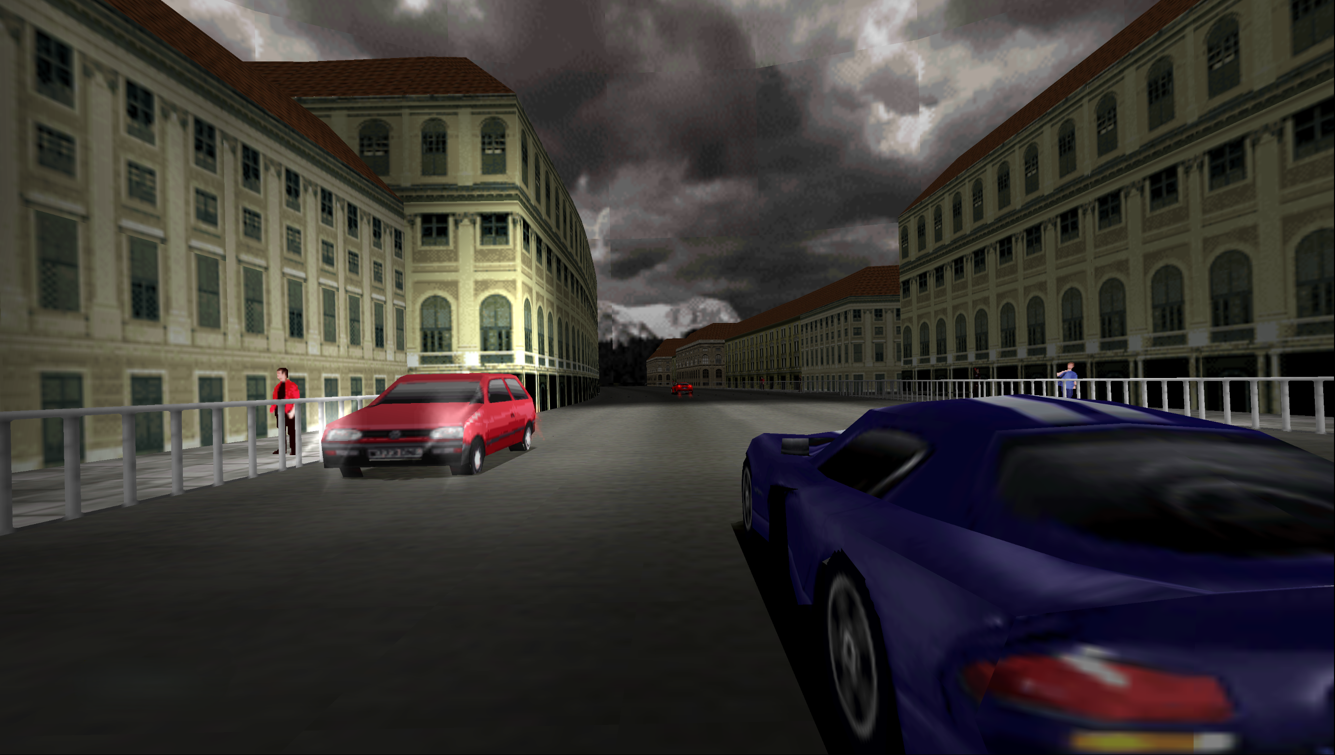 Міський трафік, до речі, теж ліцензований, хоча і низькополігональний