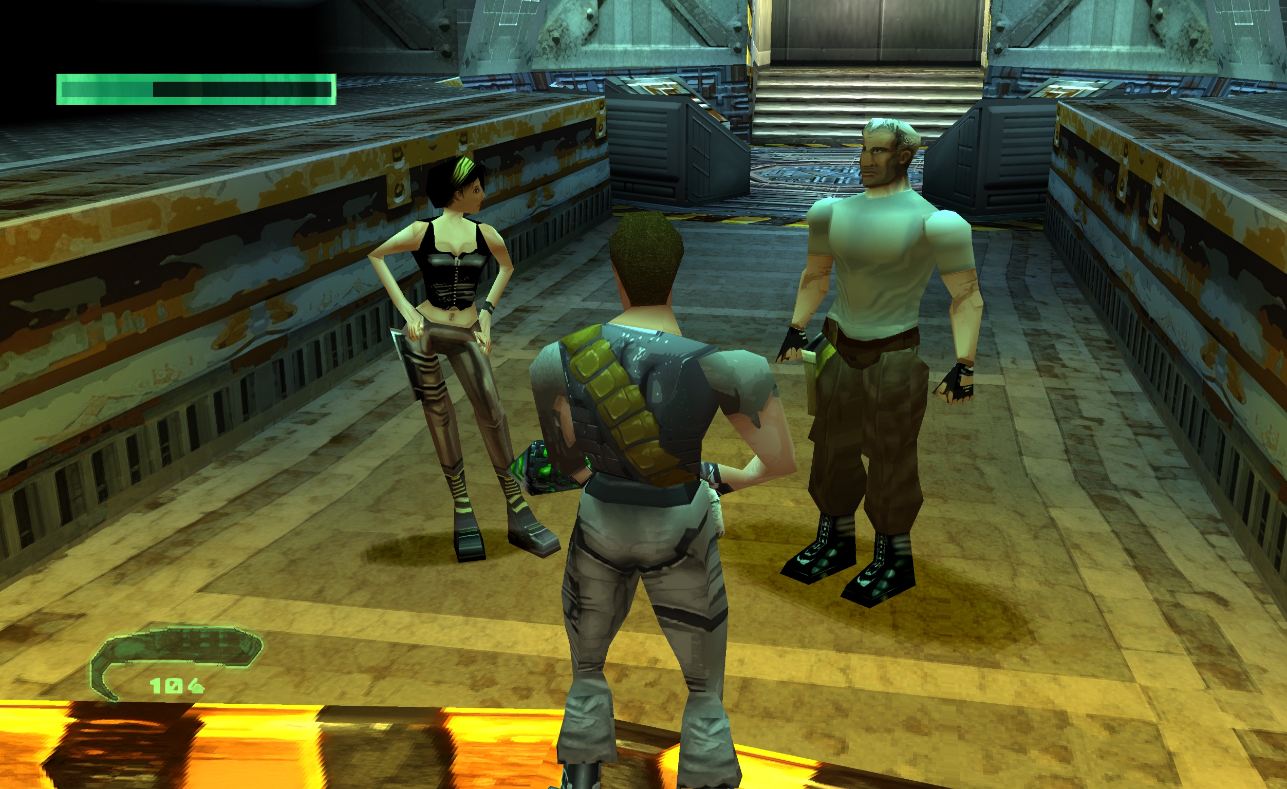 Командир зправа та головний науковий доктор зліва