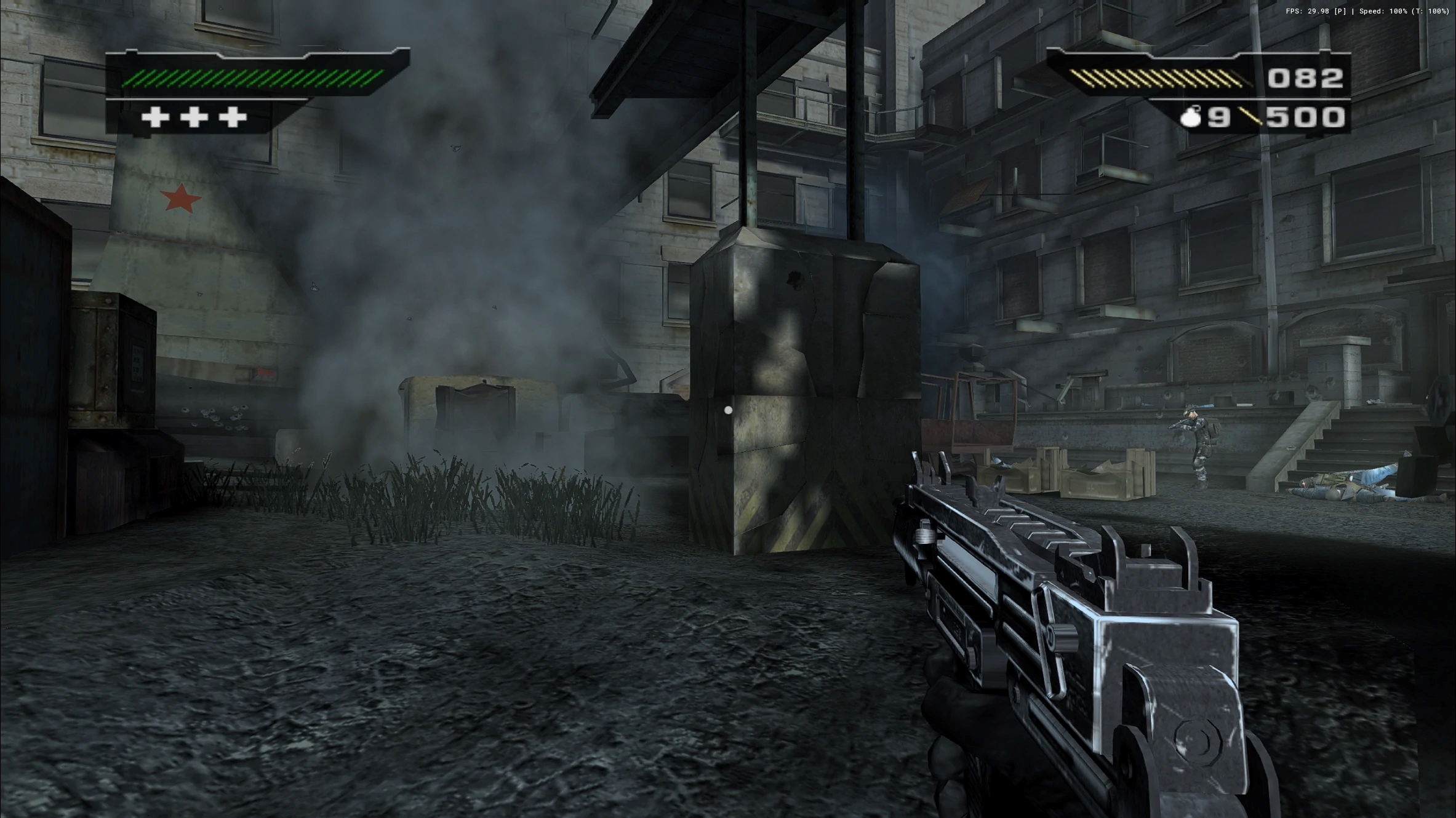 Стрілець з РПГ випарився після нашого влучного пострілу