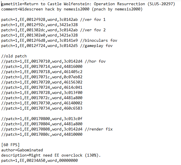 Так може виглядати внутрішній текст патчу