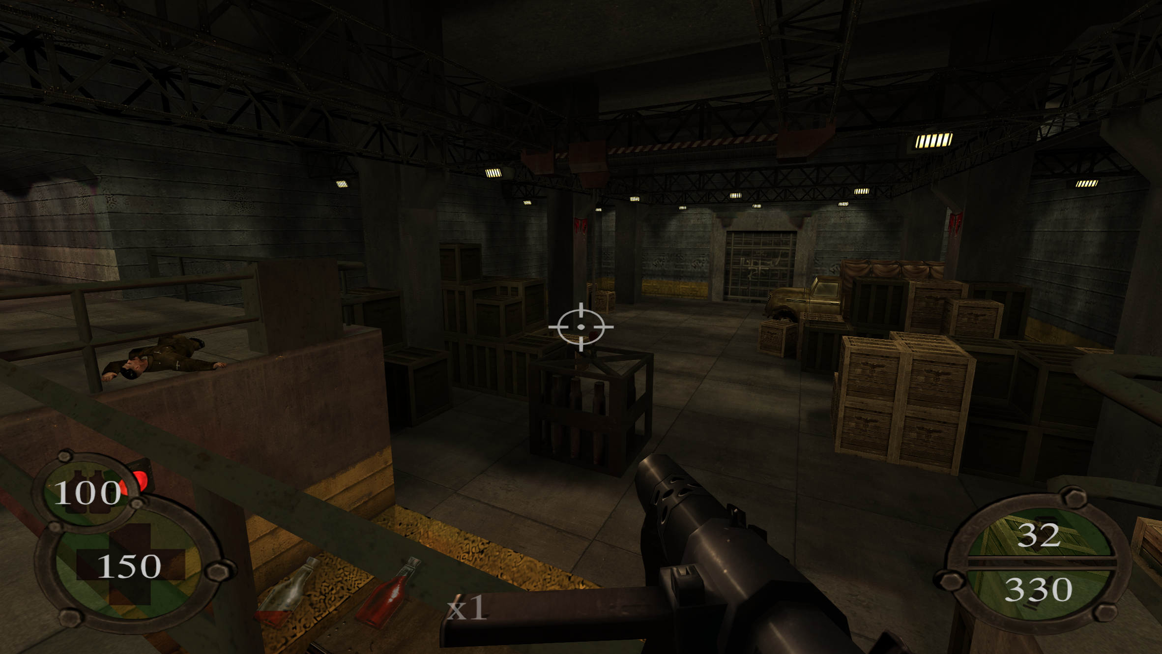 Яка ж може бути гра про WWII без таємного проникнення на ворожий склад у кузові вантажівки?