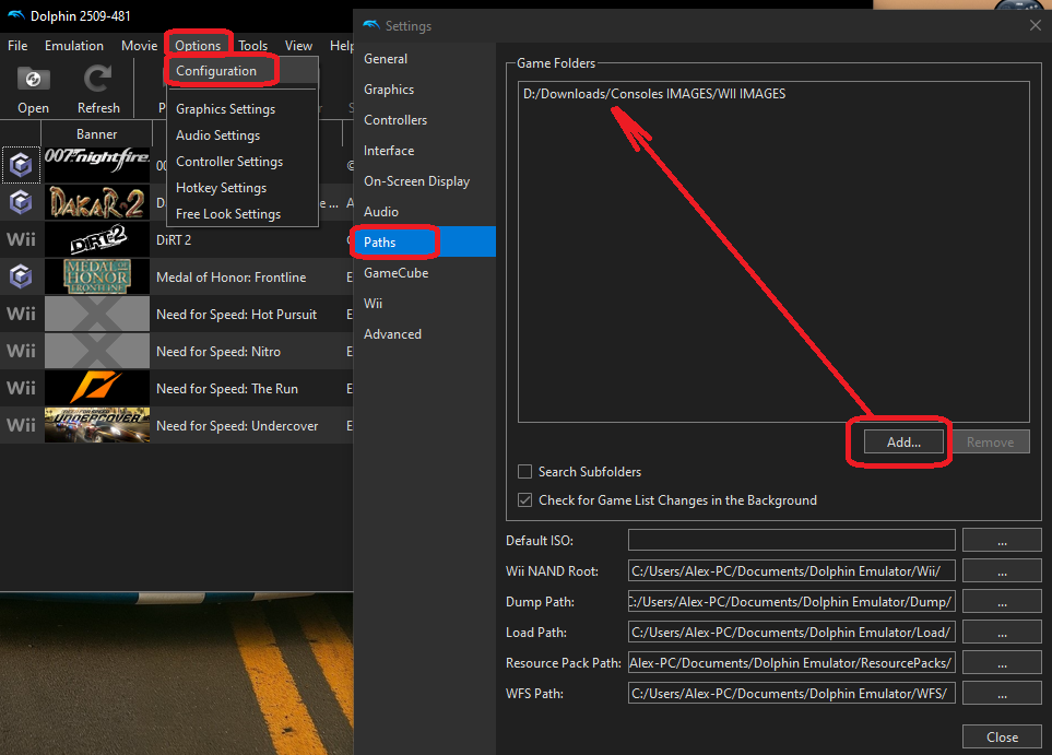 Після цього ваші ігри будуть відображатися у списку, що дозволяє їх швидко запускати