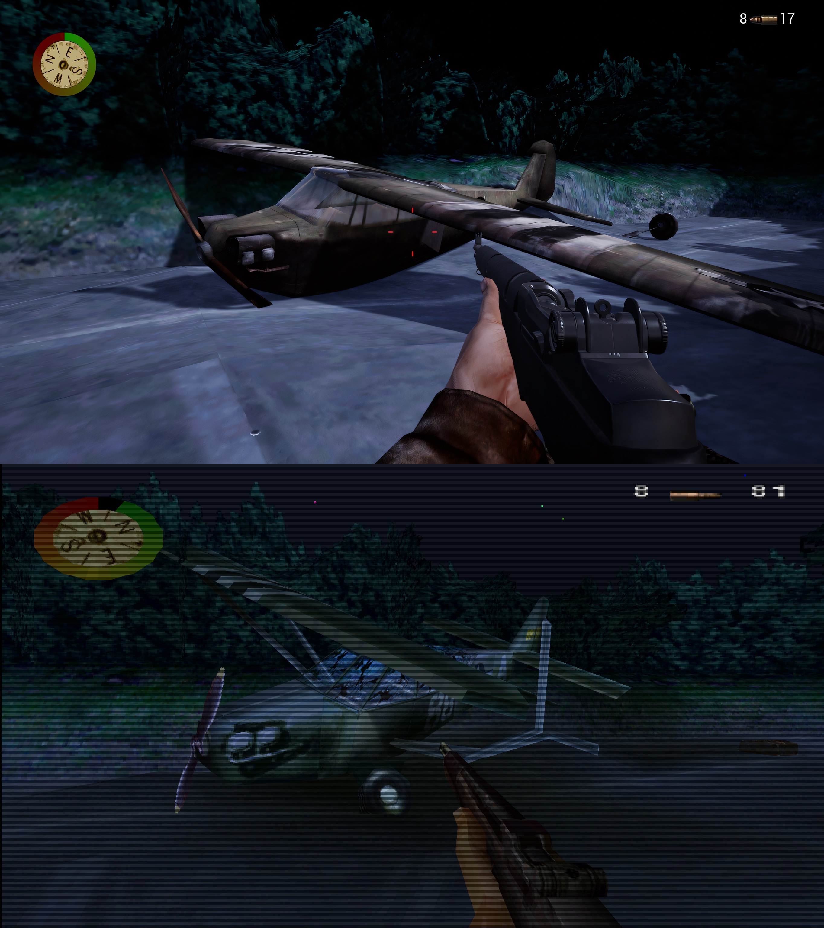 Ремейк (Unreal Engine 4) vs Оригінал (PS One via DuckStation Emulator)