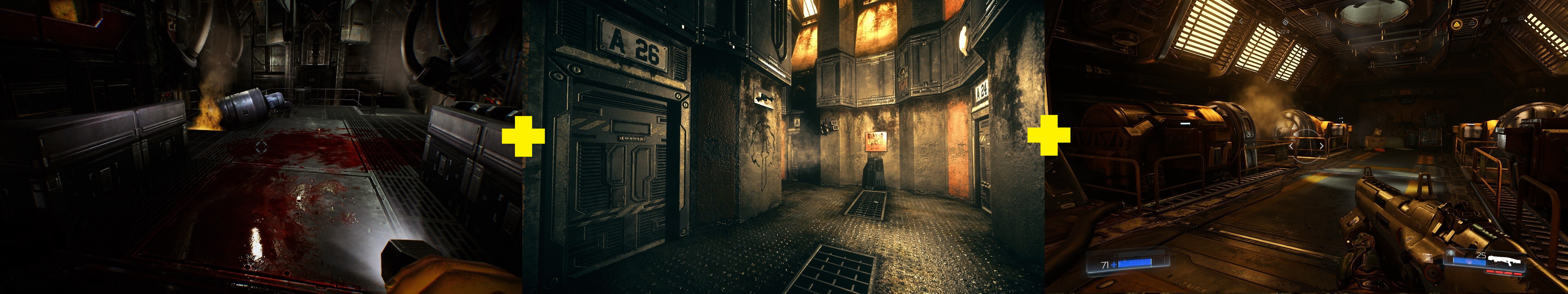 DOOM 3 + The Chronicles of Riddick + DOOM 2016