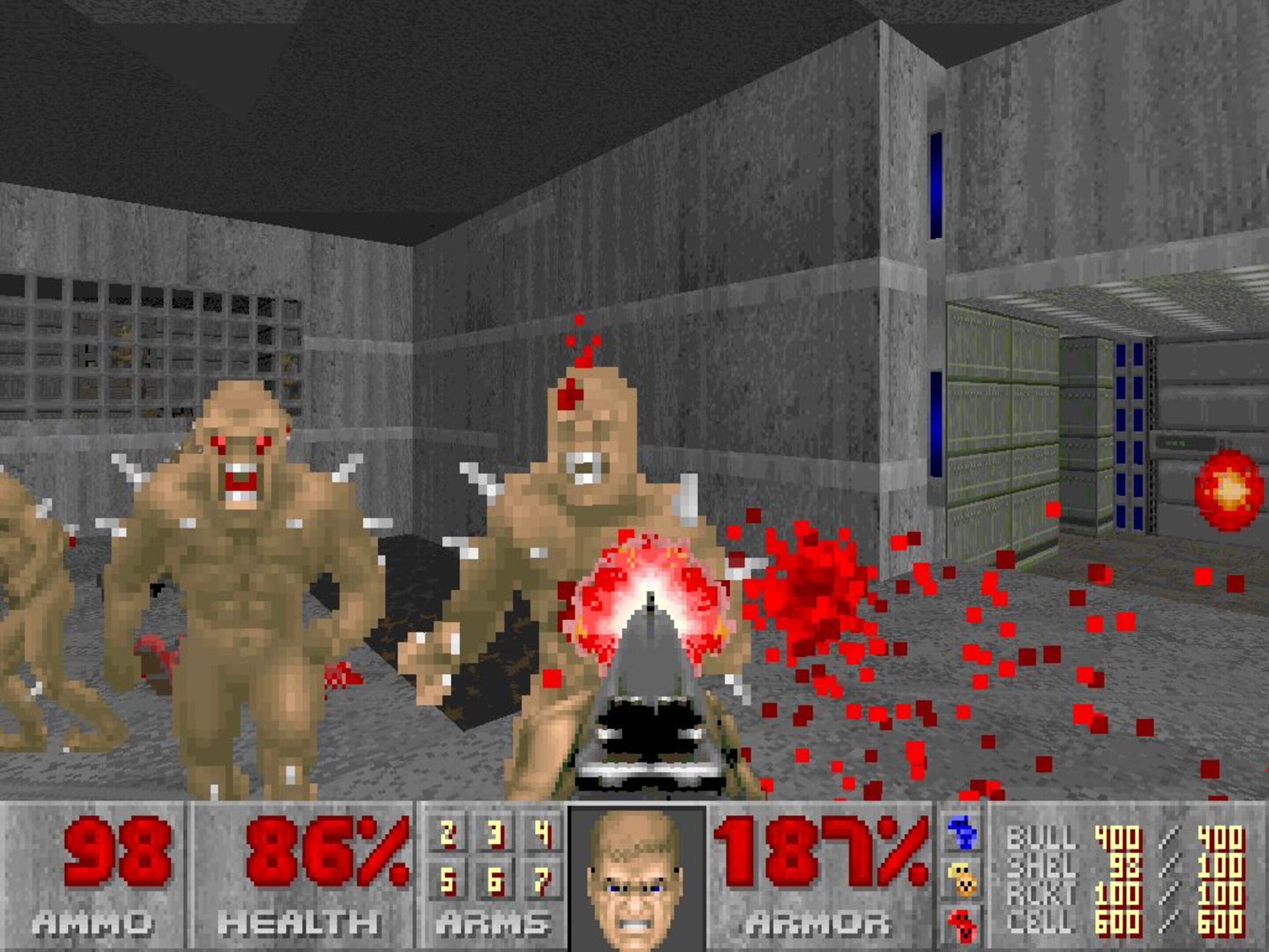 Doom II: Hell on Earth скриншот 3