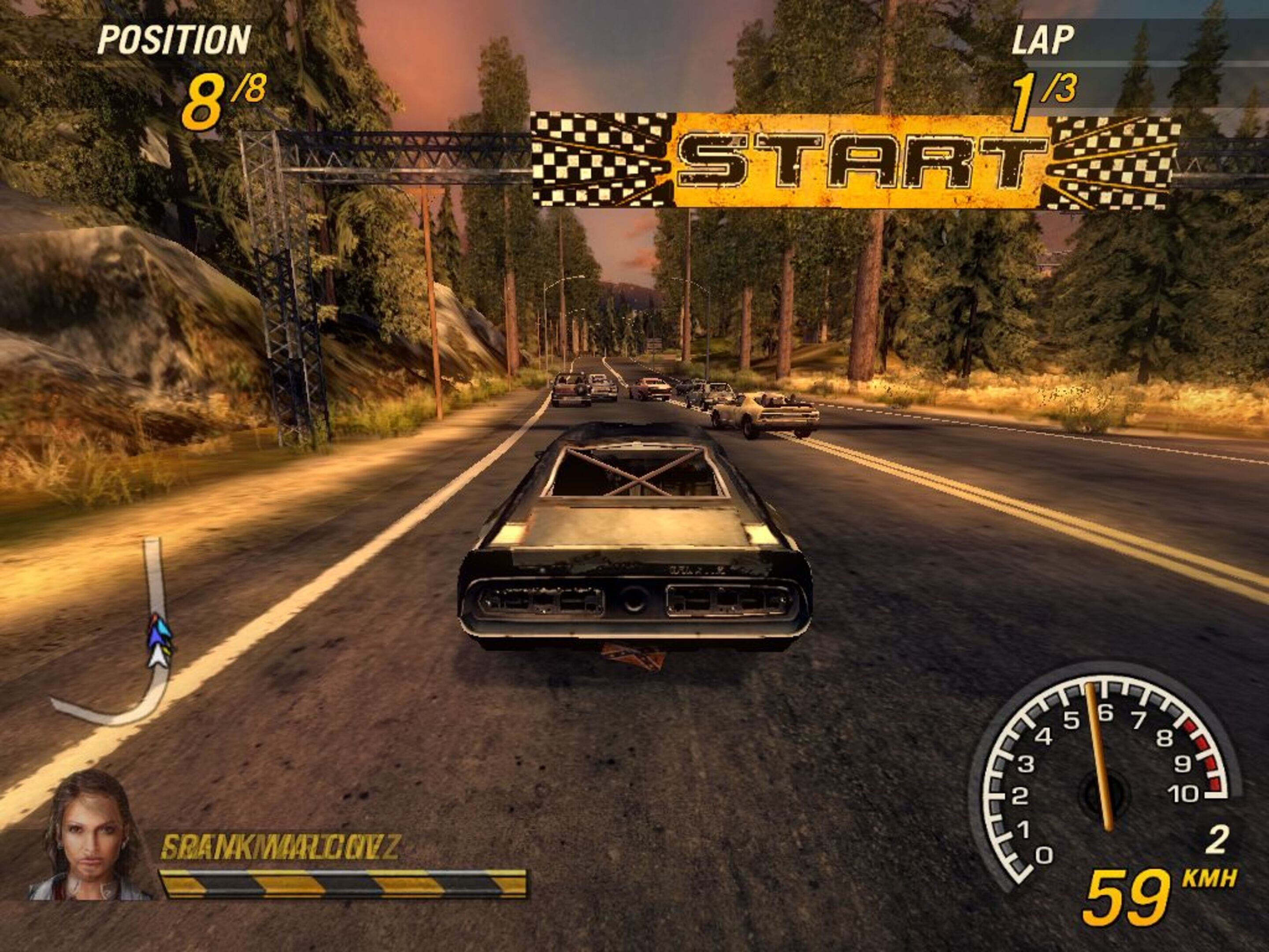 FlatOut 2 скриншот 1