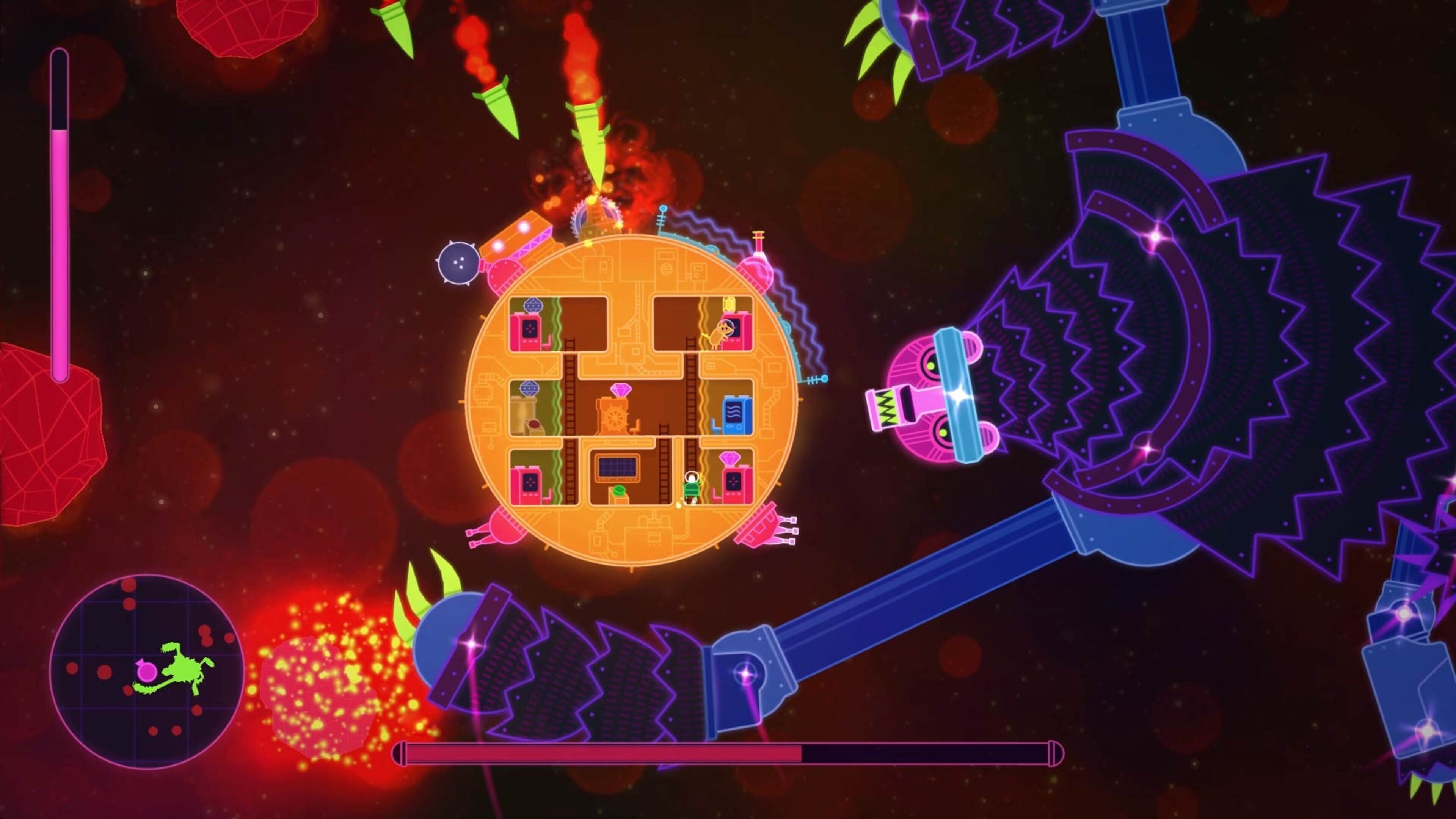 Lovers in a Dangerous Spacetime скриншот 3