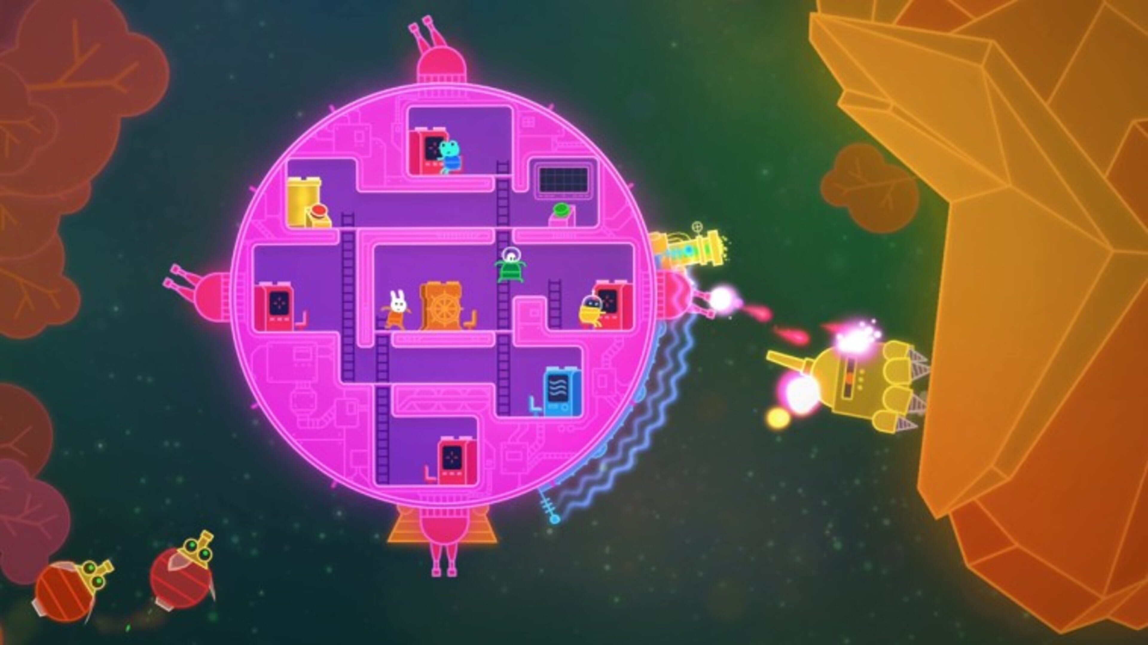 Lovers in a Dangerous Spacetime скриншот 10