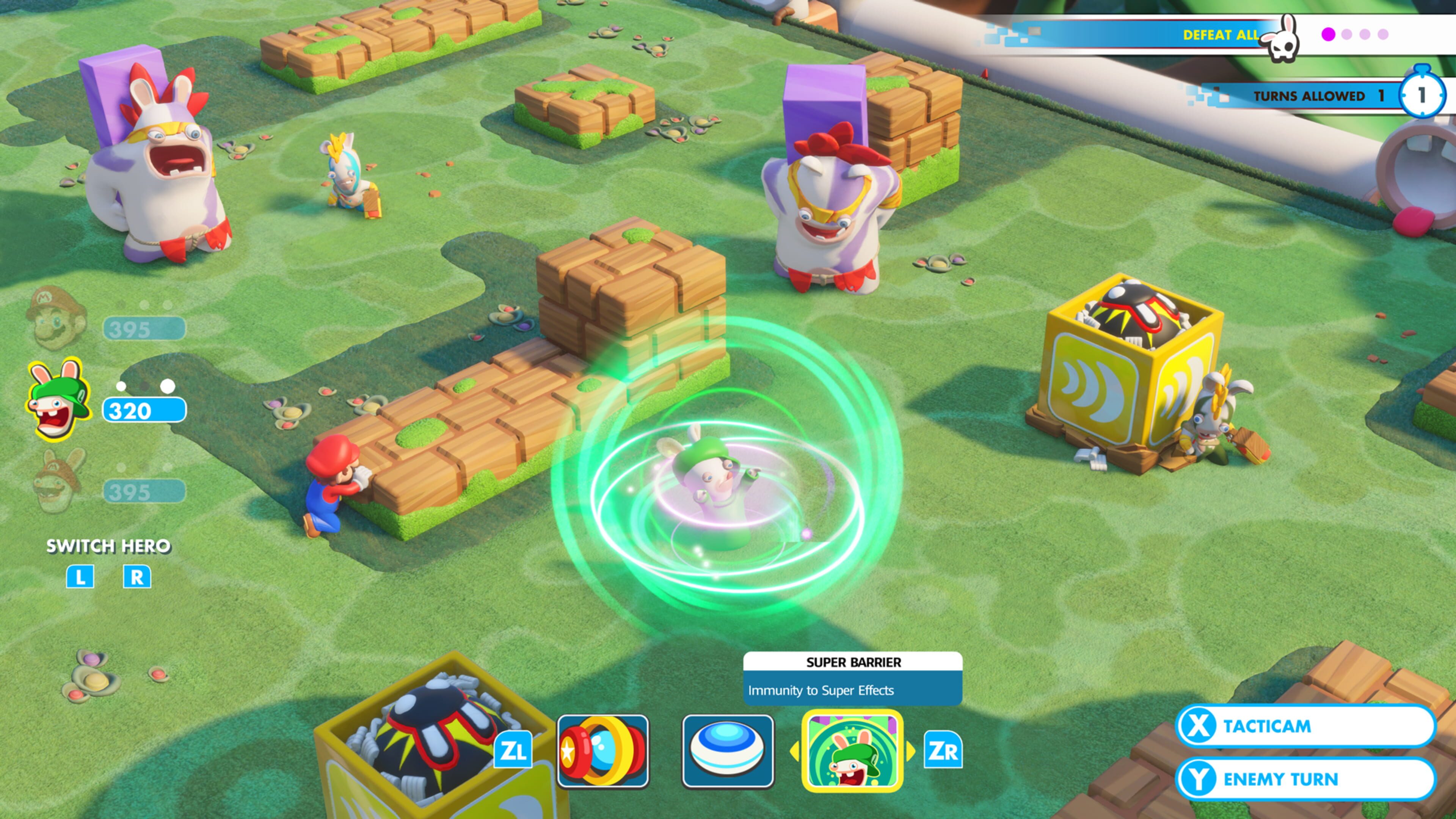 Mario + Rabbids Kingdom Battle скриншот 4