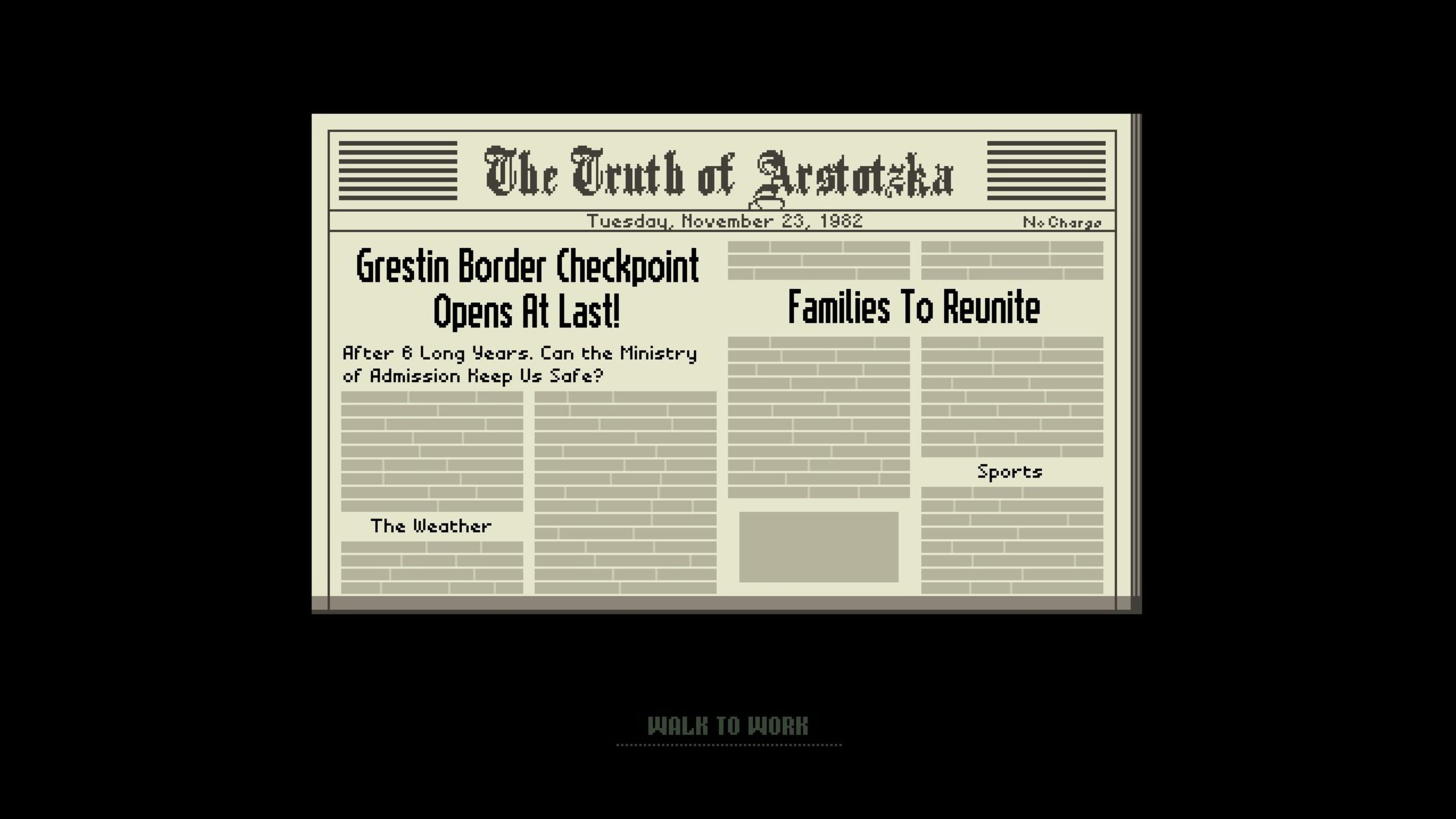 Papers, Please скриншот 9