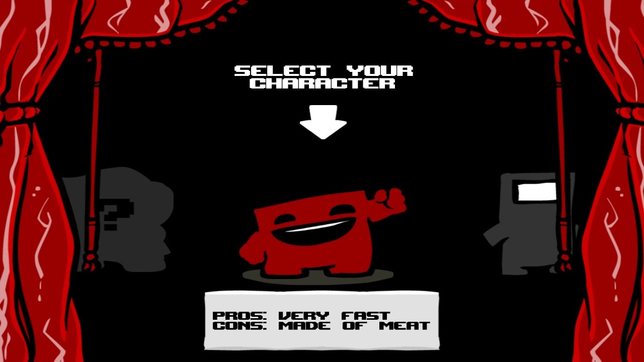 Головний герой Super Meat Boy