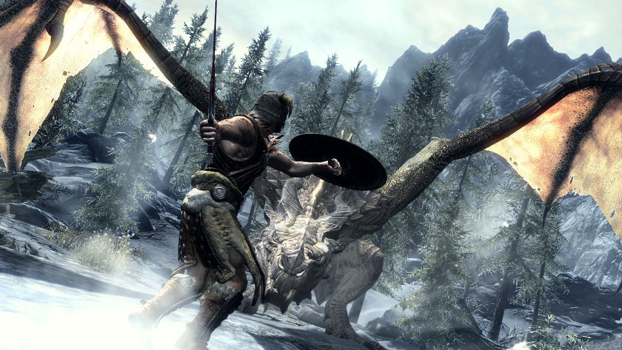 Дракон в The Elder Scrolls V: Skyrim