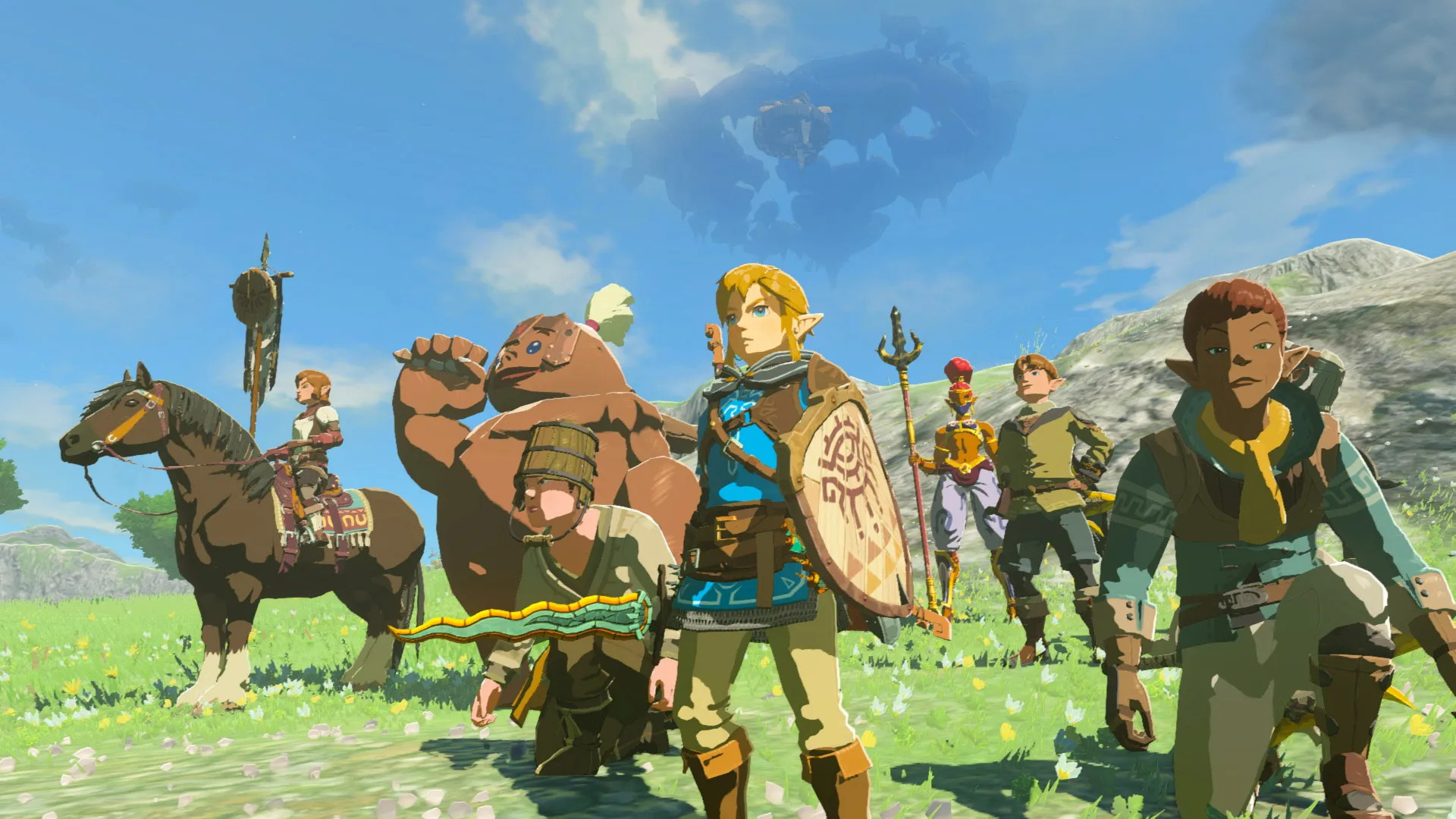 Герої The Legend of Zelda: Tears of the Kingdom