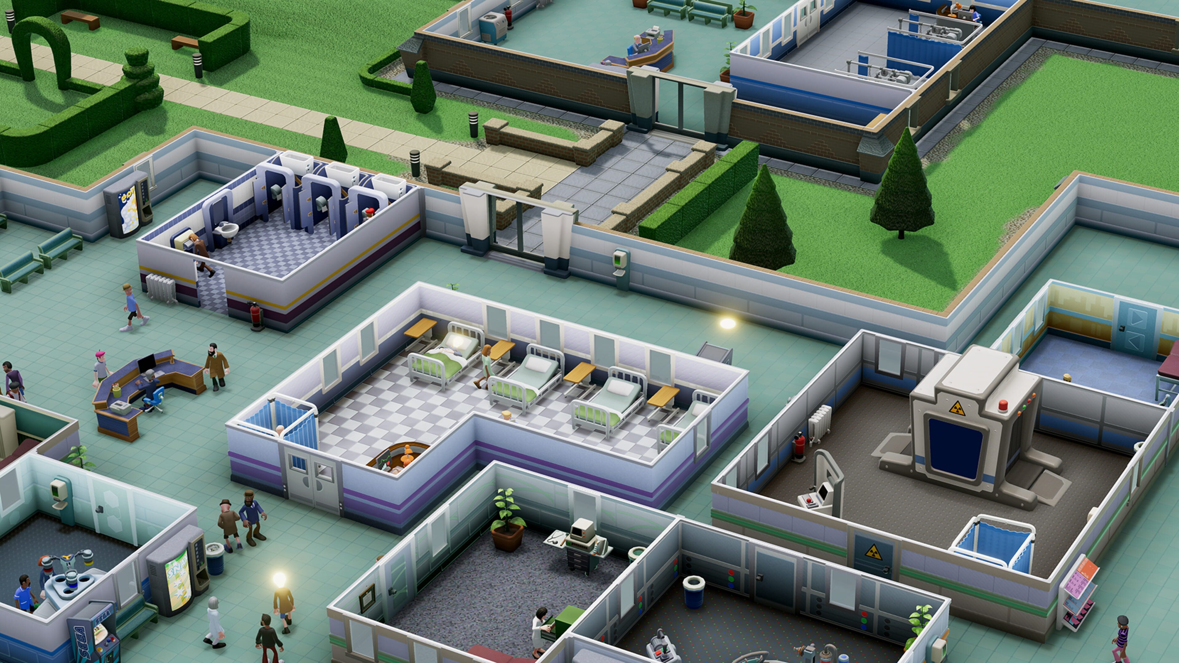Two Point Hospital скриншот 3