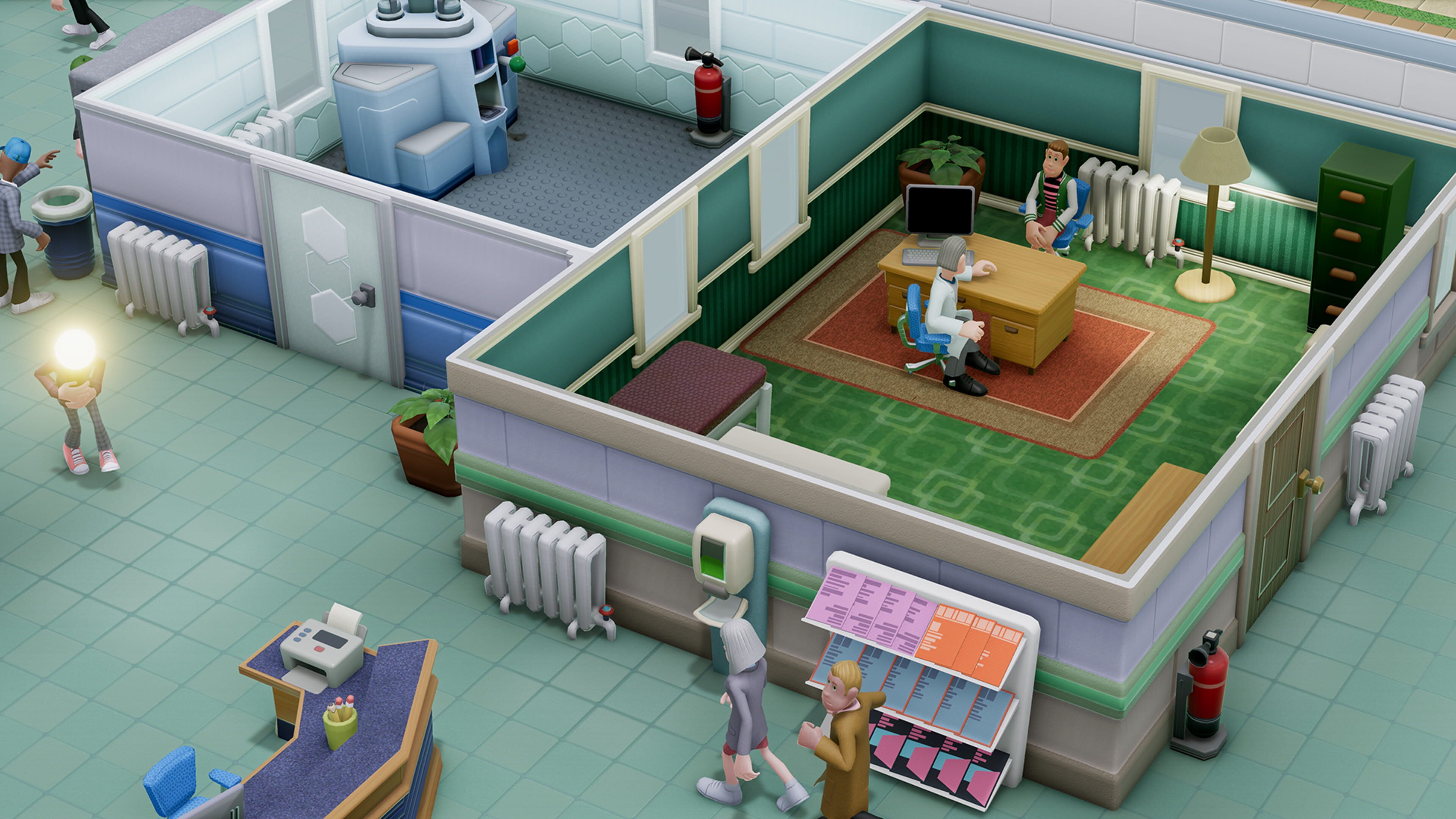 Two Point Hospital скриншот 7