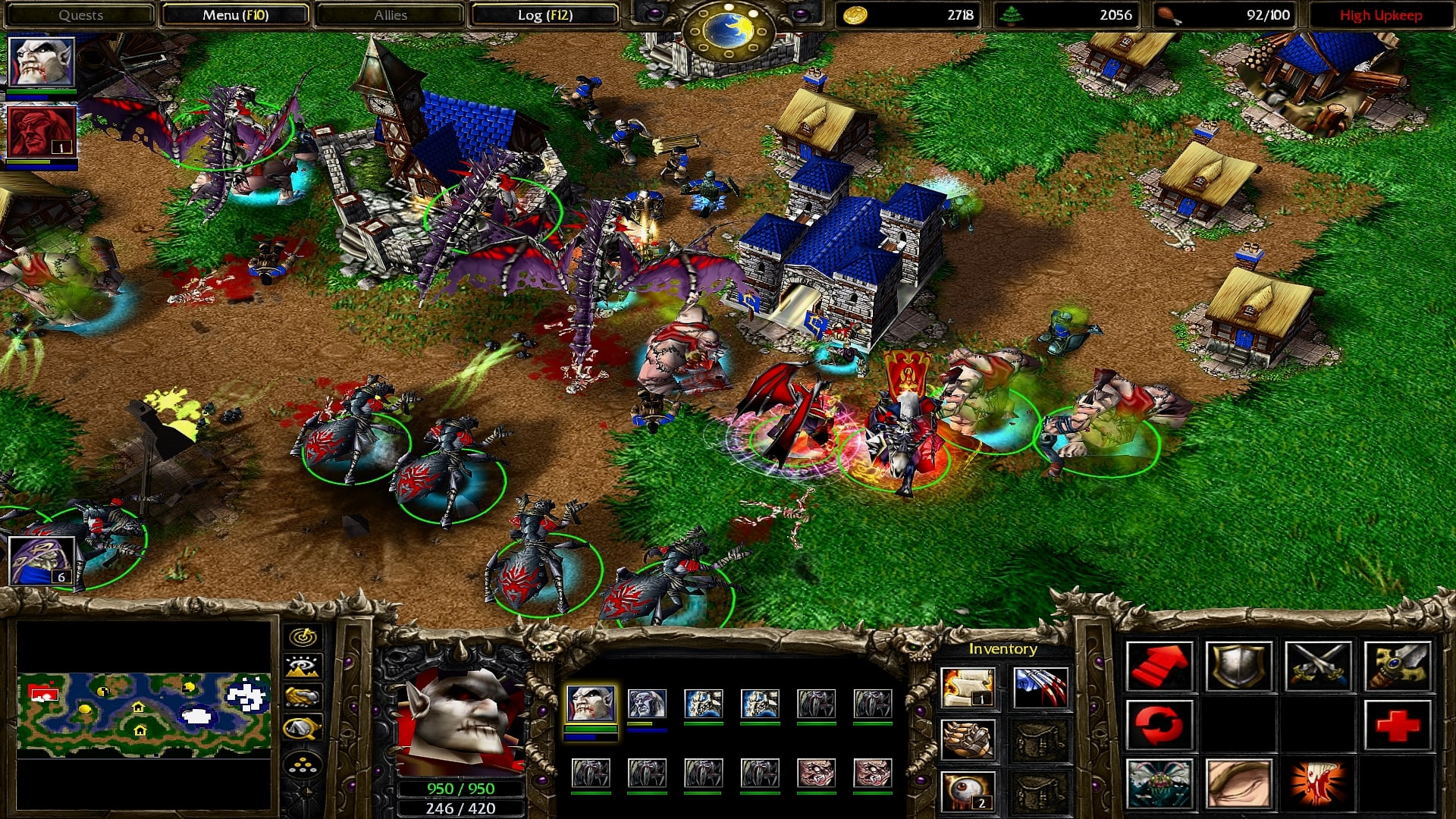 Атака бази Warcraft III: Reign of Chaos